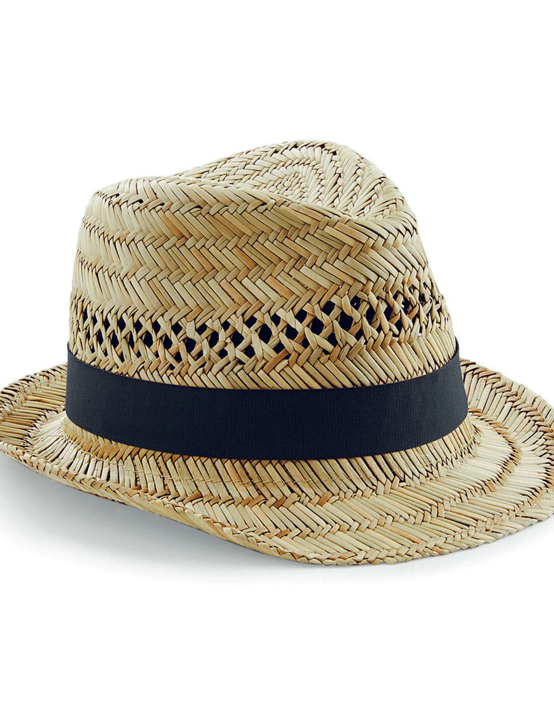 Beechfield Straw Summer Trilby - Image 3