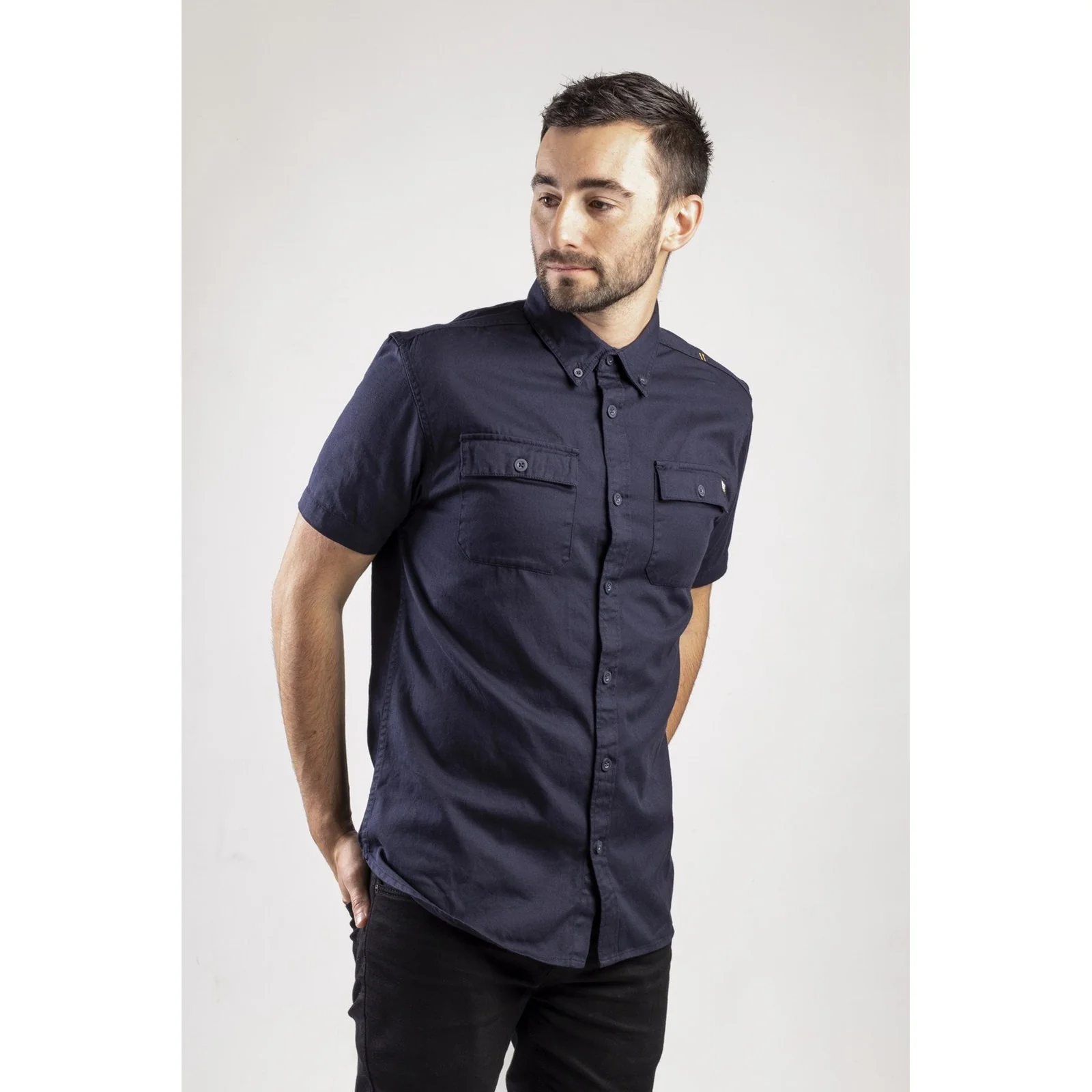 CAT Button Up S/S Shirt - Image 6