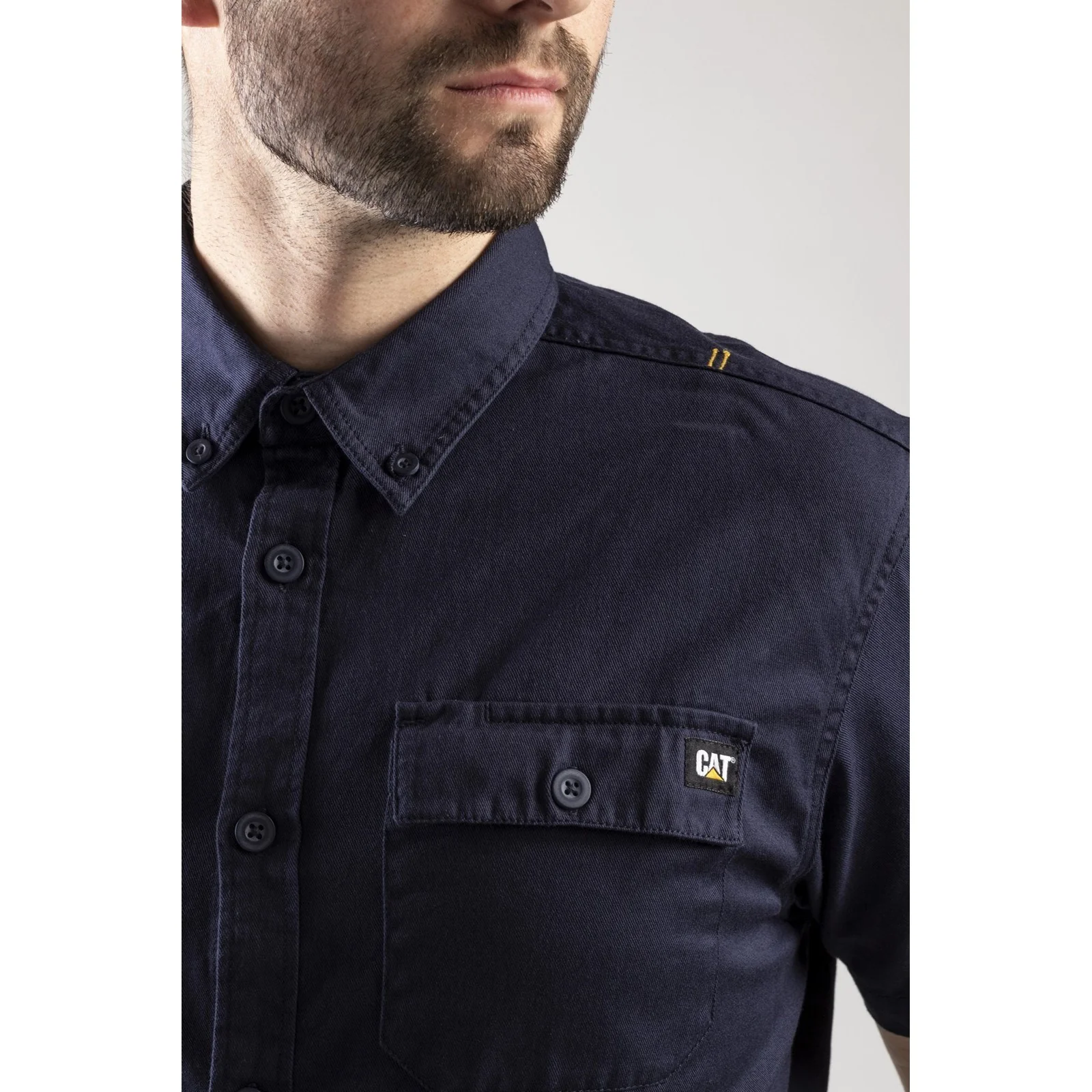 CAT Button Up S/S Shirt - Image 7