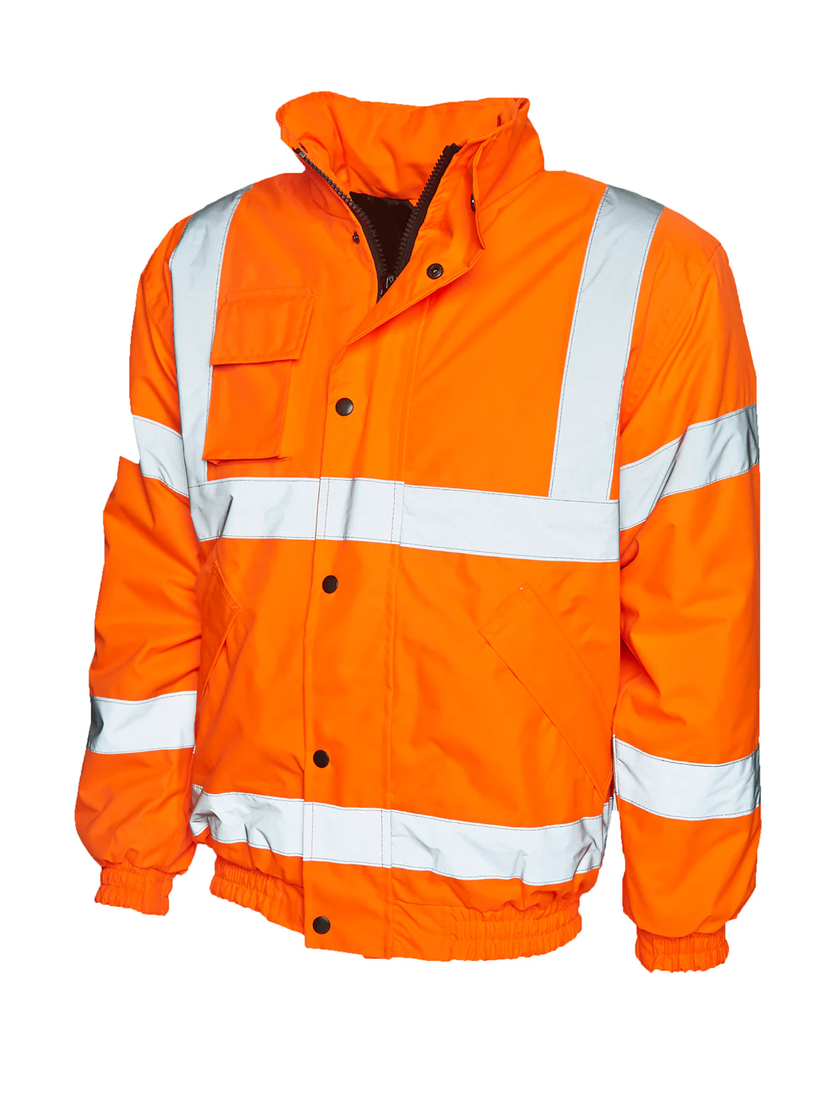 Uneek High Visibility Bomber Jacket - UC804 - Image 3
